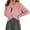 Pink, variant on Ugly Christmas Sweaters For Women Front Knit Pullover Sweater Soft Autumn Winter Casual Tunic Top For Cozy Layering