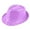 Light Violet, variant on Mens Hats, QURATI Stage Performance Jazz Hat, Sequin Dance Topper Fedora Hats for Men Pink