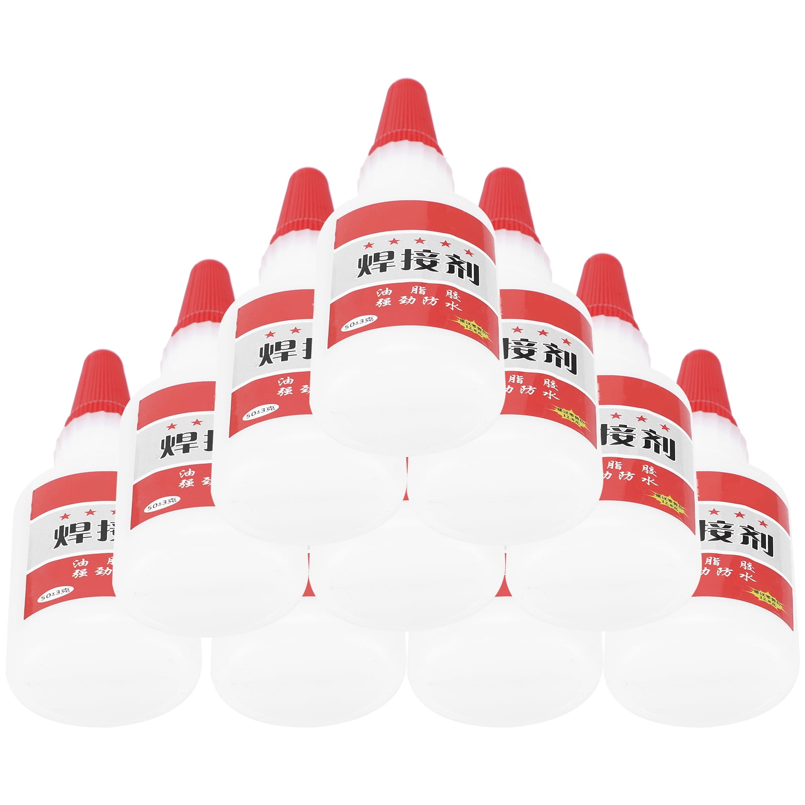Ymiko Repair Adhesive,10Pcs Fabric Adhesive Rapid Curing Super Oily Glue Waterproof for Shoe