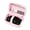 Pink Fabric, variant on Portable Digital Camera Protective Case, Water Resistant Photography Storage Pouch with Pocket & Strap, Shock Absorption Hard Shell Organizer for Compact CCD Cameras Travel Vlogging (Pink Fabric)