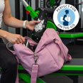 thumbnail image 5 of Black White Cat Rose Moon Star Pattern Hot Yoga Mat Towel Non Slip for Hot Yoga - Quick-Drying Yoga Mat Cover with 4 Corner Pockets with Travel Bag - Hot Yoga Towel Non Slip 74"x26", 5 of 6