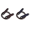 thumbnail image 4 of Cuerda de saltar de metal Nikou ajustable para entrenamiento fitness azul y negro, 4 of 12