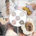 thumbnail image 2 of KAIYANG 5 gomas para el pelo grandes y secantes, gruesas y suaves, de colores, 2 of 3