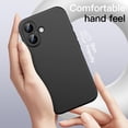 thumbnail image 4 of JETech Magnetic Silicone Case for iPhone 16 6.1-Inch, Compatible with MagSafe,&nbsp;Silky Soft Touch, Shock Absorbing Phone Cover with&nbsp;Camera Lens Full Protection (Black), 4 of 7