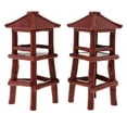 thumbnail image 2 of 2x Modelo niatura Torre de Vigilancia 18 cm de Alto para Modelismo Diseño de Paisaje Sunnimix Torre de vigilancia militar, 2 of 7