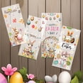 thumbnail image 4 of Easter Bag, 50pc Easter Candy Bags Bunny Egg Printed Packaging, Holiday Treat Pouch Set, Seasonal Party Favor Container For Kids Celebration Gift Basket Supply, 4 of 5