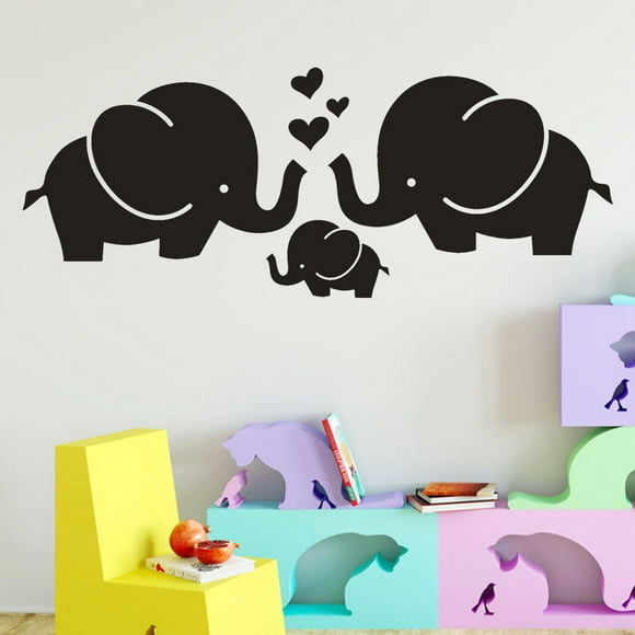 Clearance! Elephant Removable Art Vinyl Mural Home Children's Room Decor Wall Stickers