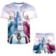 thumbnail image 1 of Niñas Frozen Elsa Anna Conjuntos de ropa Camiseta de verano Pantalones cortos Conjuntos para niños Moda Niñas Ropa Traje Casual Frozen Elsa Outfits12T Gao Jinjia LED, 1 of 2
