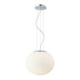 thumbnail image 2 of Alico Tondo Grande 1 Light Pendant in Chrome and White Opal Glass - PS1521-10-15, 2 of 2