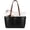 Beige-black-brown, variant on LOVEVOOK 15.6 Inch Laptop Bag for Women, Vintage Leather Work Tote Bags with Large Cup Holder, Teacher Nurse Medical Professional Computer Bag, Office Briefcase Handbag Gift