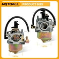 thumbnail image 3 of From ChinaApplicable to MOTOALL 520-862 Carburetor for HUAYI 170S 170SA 165S 165SA Cub Cadet MTD Troy Bilt Snow Blower Machine, 3 of 7