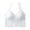 White, variant on BadPiggies 4-Pack Women's Comfy Wirefree Seamless Bra Adjustable Cami Lounge Bra Padded Bralettes Longline Pullover Sleep Bras, L/XL