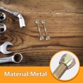 thumbnail image 3 of Dayesque 2-Pack Heavy Duty Swing Hook Screws for Hanging Cradle Chairs, Outdoor Swings & Spring Hardware Fittings, 3 of 8