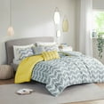 thumbnail image 5 of Gracie Mills Basil Chevron Bliss Comforter Set - GRACE-4916, 5 of 5