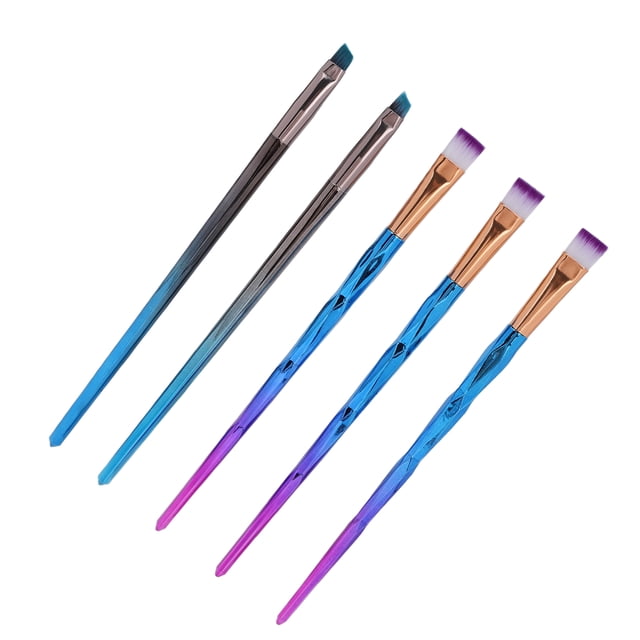 Pincel para pintar uñas, 5 pinceles para decoración de uñas, pincel para pintar uñas, pincel para dibujar uñas, rendimiento probado