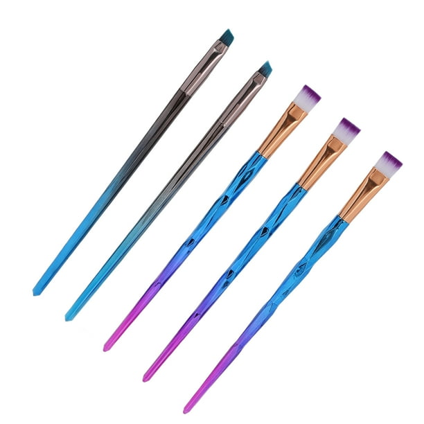 Pincel para pintar uñas, 5 pinceles para decoración de uñas, pincel para pintar uñas, pincel para dibujar uñas, rendimiento probado