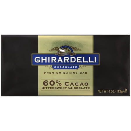 UPC 747599601125 product image for Ghirardelli Bittersweet Chocolate Baking Bar 4 Oz -Pack of 12 | upcitemdb.com