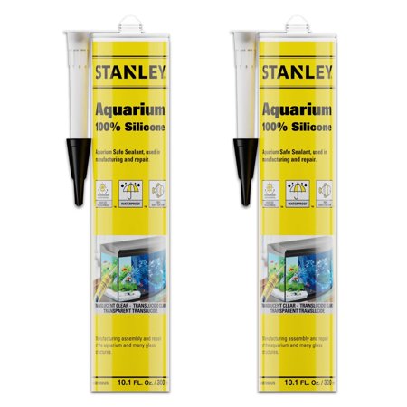 Stanley Aquarium 100% Silicone,10.1 fl oz - Translucent-2 Pack