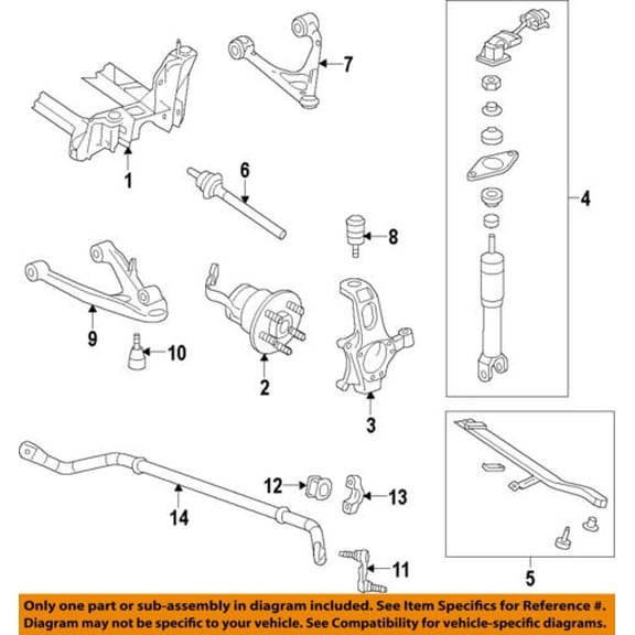 Chevrolet GM OEM 14-17 Corvette Rear-Adjust Link 23175952