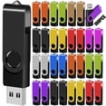 thumbnail image 1 of Memory Stick EASTBULL USB 2.0 de 8 GB, paquete de 50 unidades con cordón, 1 of 7