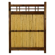 Oriental Furniture 4 ft. x Oriental Furniture 3 ft. Japanese Bamboo Kumo Fence