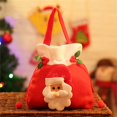 thumbnail image 2 of pdqouc Christmas Book Bag for Kids Christmas Eve Gift Bag Xmas Santa Candy Bag Gift Bag Children's Tote Bag Baby Kids Cartoon Cute School Bags, 2 of 7