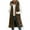 ZA-Brown-fall winter clearance deal, variant on Frostluinai Long Puffer Vest Women Quilted Hooded Vest Padded Sleeveless Coat Jackets Zip Up Solid Warm Outerwear Vests with Pockets