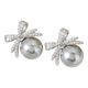 thumbnail image 1 of Pendientes de perlas de moda de lujo de alta gama con diamantes de imitación exquisita y versátil Ear Studs, 1 of 7