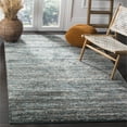 thumbnail image 2 of Safavieh Retro 4' X 6' Rug in Ivory and Turquoise, 2 of 5