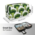 thumbnail image 5 of Honeii Cute Broccoli Print Multi-Purpose Storage Bag,Hanging Dopp Kit,Small Toiletry Bag for Traveling for Toiletries, Makeup, and Small Essentials, 5 of 7