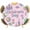 Pink, variant on Children's Day Round Tablecloth 36-44 Inch Round Fitted Table Cloth with Elastic Edge, Airplanes Sailing Boats Tree Cartoon School Waterproof Table Cover Protector for Outdoor Picnic Party Dining