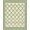 Olive Green And Cream, Pattern 11, variant on Design&I 8'x10' Washable Area Rug Sage Boho Cream Farmhouse Lattice Motif Bathroom Waffle Stripe for Living Room, Family Extra Large Skid-Resistant Low Profile