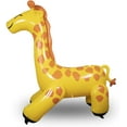 thumbnail image 4 of Splash Buddies BH53300 Inflatable Sprinkler Giraffe Sprayer Kids Water Toys, Yellow, 4 of 6