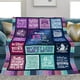 thumbnail image 2 of LHSHID 17 Year Old Girl Gift Ideas Gifts for 17 Year Old Girls 17 Year Old Girl Birthday Gifts 17th Birthday Gifts for Girl 17th Birthday Decorations for Girls Throw Blanket 30"x40", 2 of 6