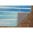 thumbnail image 3 of Linon Washable Larson Polyester 2'x8' Rug in Ivory, 3 of 18