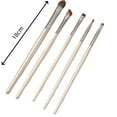 thumbnail image 2 of Set de brochas de maquillaje para herramientas de belleza: difuminado de base, polvos, contorno y cosméticos, 2 of 3