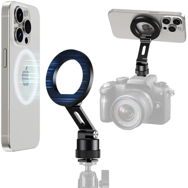 Soporte de trípode para teléfono Elitehood magnético plegable para iPhone