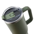 thumbnail image 5 of Buckland Adventure Gear 40 oz Stainless Steel Vacuum Insulated Handle Tumbler, Sage Green, 5 of 9