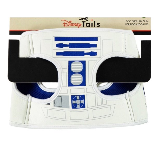 Disney Tails Dog Harness Star Wars R2D2 Size Small New with Card