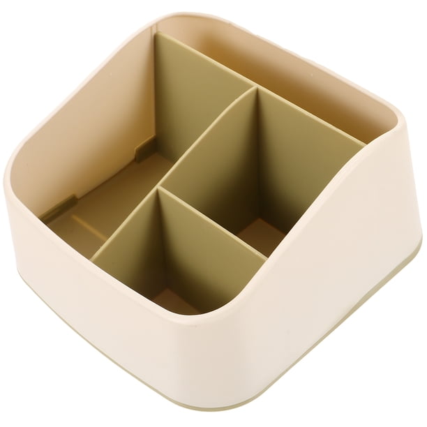 Organizador de mesa para el hogar Organizador de maquillaje multifunción Soporte de maquillaje clasificado