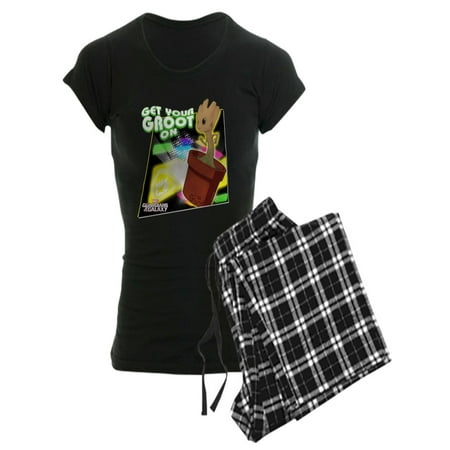 

CafePress - GOTG Get Your Groot On - Women s Dark Pajamas