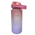 thumbnail image 3 of Botella de agua motivadora 2l NetGame Botella de agua Motivador 2L, color rosa con azul, 3 of 4