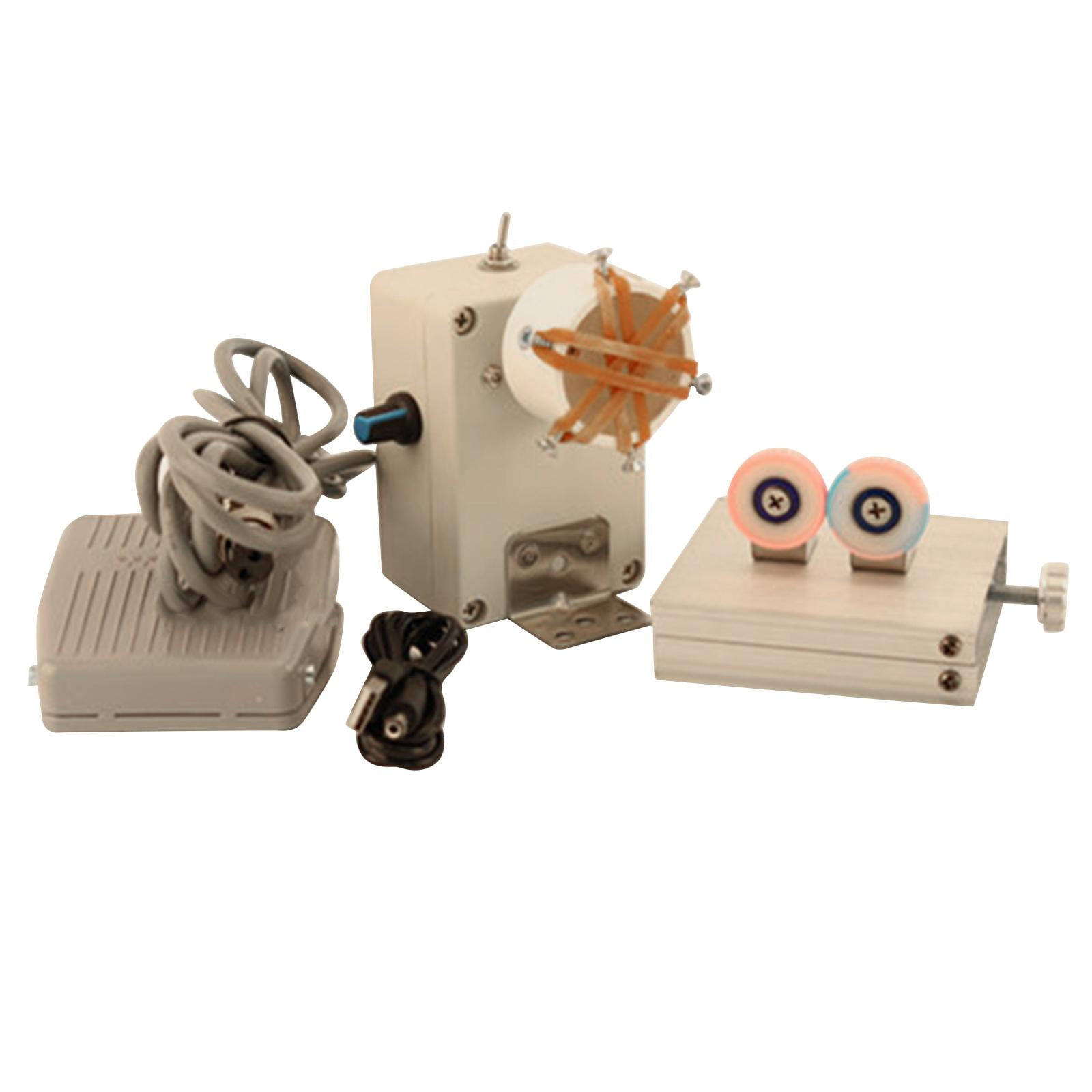 yotijay DIY Winding Machine ing Tools Portable Easy to Use Rod Wrapping Fittings Pedal alloy stand