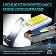 thumbnail image 3 of Bombilla antiniebla Q3 10000LM Car High Low Beam 60W 6000K Super brillante (H4 / HB2 / 9003) Tmvgtek Accesorios para autos y motos, 3 of 9