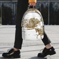thumbnail image 2 of Easygdp Horse Rider In Field Mochila Ligera de 15 Pulgadas para Estudiantes, Mochila Cómoda para la Escuela y Viajes, Correas Ajustables, 2 of 6