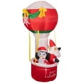 thumbnail image 6 of Northlight Lighted Inflatable Feliz Navidad Hot Air Balloon Outdoor Christmas Decoration - 8', 6 of 6