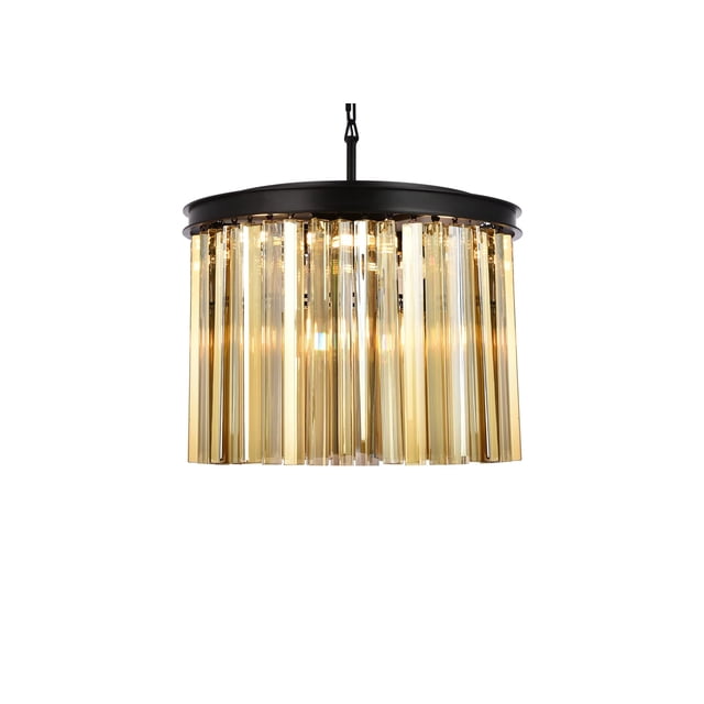 Elegant Lighting Sydney 20" 6 Light Royal Crystal Chandelier