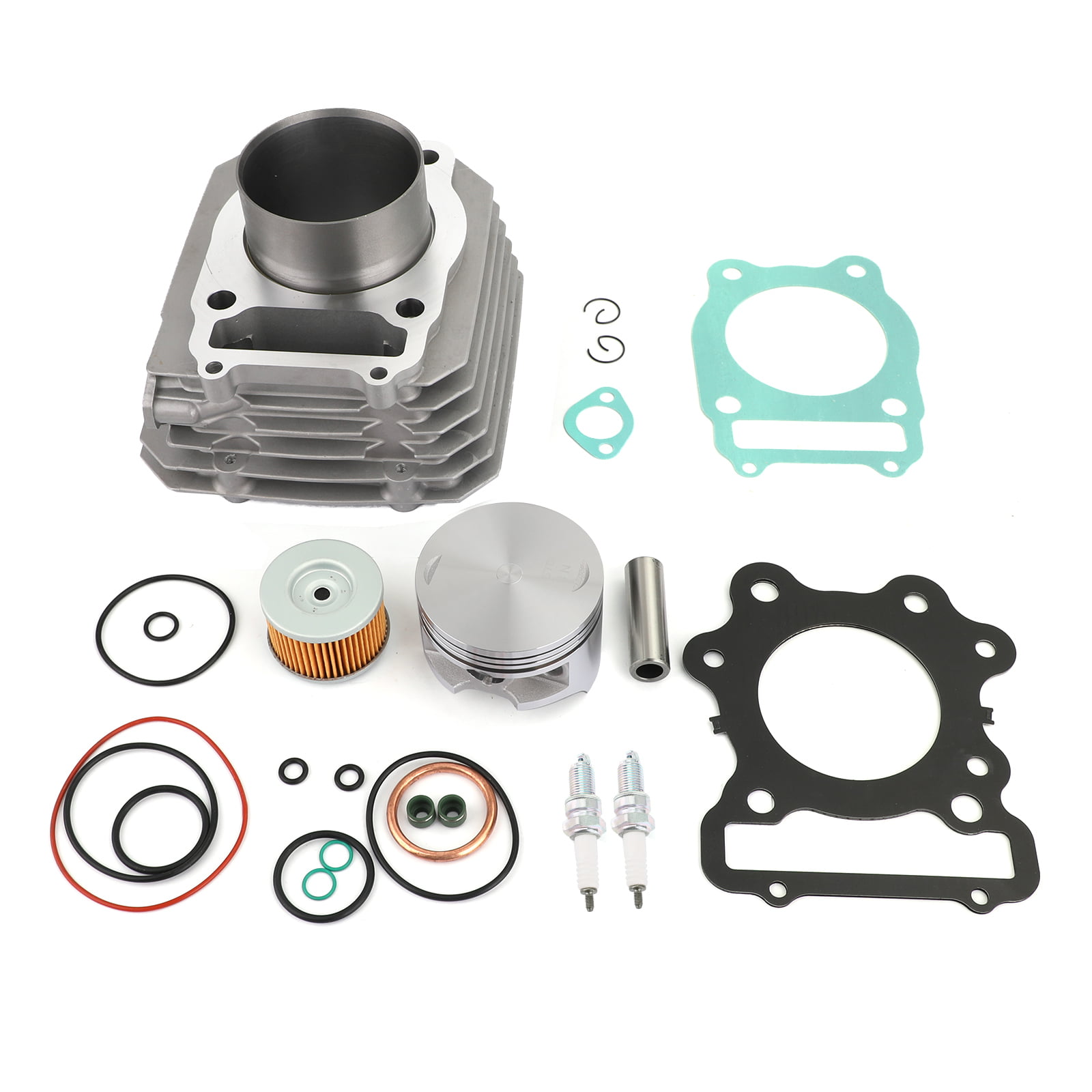 NEW COMPLETE TOP END CYLINDER KIT FOR A HONDA TRX 250 FOUR TRAX 85-87 