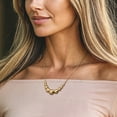 thumbnail image 2 of Ross-Simons Italian 18kt Gold Over Sterling Graduated Bead Cable-Chain Necklace, Women's, Adult, 2 of 8
