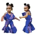 thumbnail image 2 of MZXELPRJD Girls Jumpsuits Toddler Girls African Small Gifts Ankara Sleeveless Ruffled Backless Boys 3t Outfits Boys Sweat Outfits Size 14-16 Girl Size 14-16 Outfits Easter Outfit Baby Girl, 2 of 9